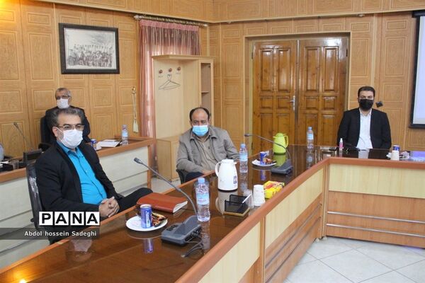 جلسه مدیران دوره دوم متوسطه نظری شهرستان بوشهر
