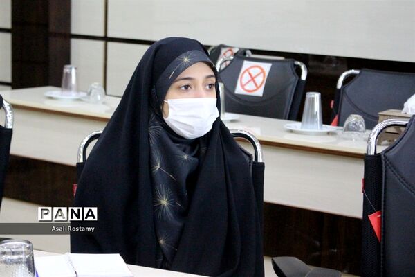 جلسه نمایندگان اعضا تشکل‌های دانش‌آموزی استان بوشهر