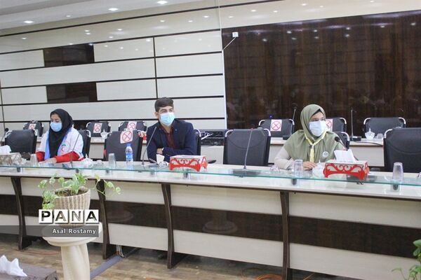 جلسه نمایندگان اعضا تشکل‌های دانش‌آموزی استان بوشهر