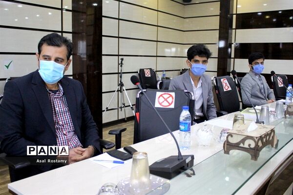 جلسه نمایندگان اعضا تشکل‌های دانش‌آموزی استان بوشهر