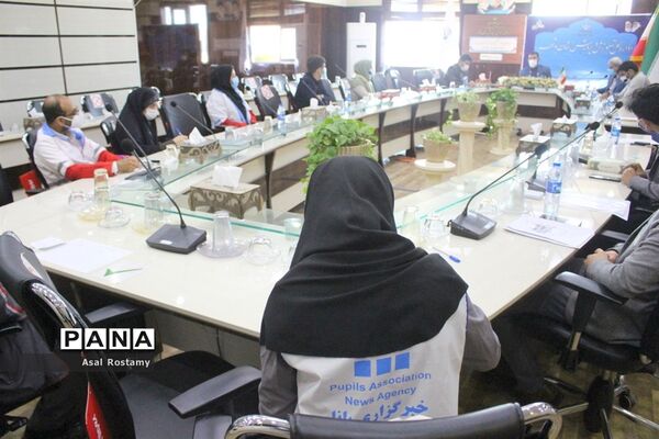 جلسه نمایندگان اعضا تشکل‌های دانش‌آموزی استان بوشهر