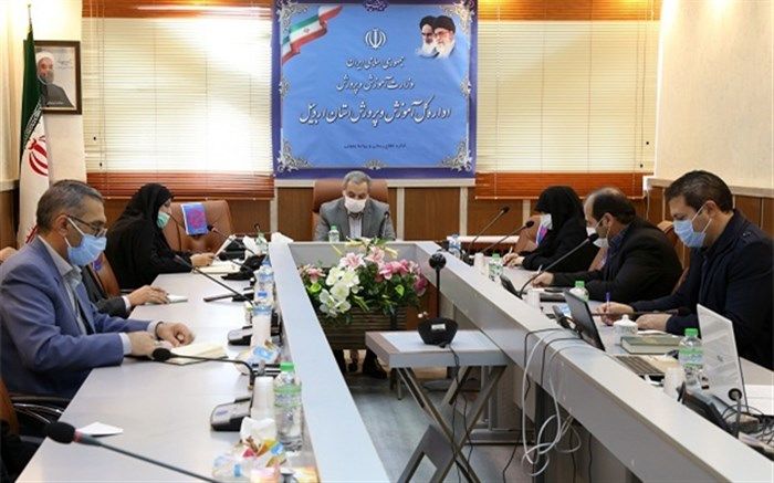 استفاده از تمامی ظرفیت ها برای اجرای طرح پویش آموزش مجازی نوآموزان اردبیلی
