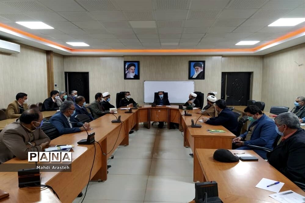 جلسه ستاد گرامیداشت دهه فجر و سالگرد پیروزی انقلاب اسلامی درشهرستان خوسف استان خراسان جنوبی