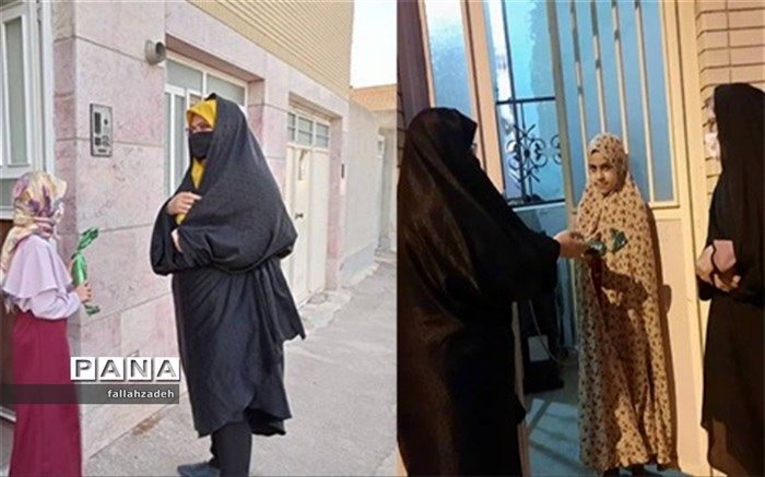 تجلیل از دانش آموزان «سیده»دبستان شاهد ابرکوه