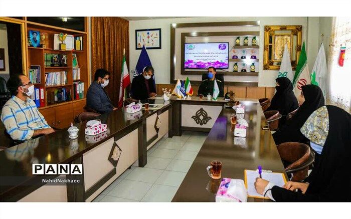 دیدار رؤسای بسیج رسانه وروابط عمومی سپاه انصارالرضا(ع)  با خبرنگاران پانا