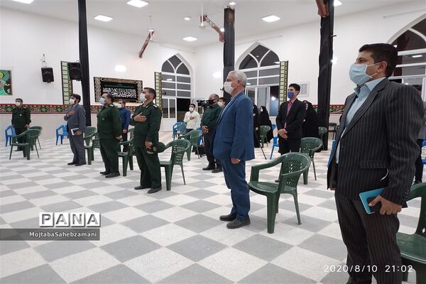 مراسم تجلیل از خبرنگاران در هیئت رزمندگان اسلام کاشمر