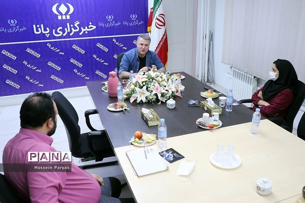 حضور محمدرضا عیوضی در خبرگزاری پانا