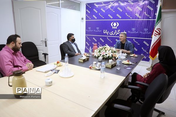 حضور محمدرضا عیوضی در خبرگزاری پانا