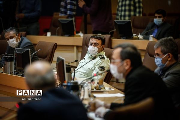 جلسه کمیته امنیتی، اجتماعی و انتظامی ستاد ملی مدیریت کرونا