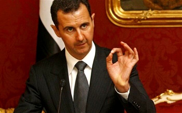 بشار اسد حین سخنرانی در پارلمان دچار افت فشار خون شد