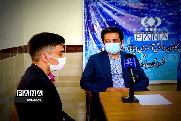 افتتاح اتاق فکر نوجوان سه منظوره در غرب گلستان
