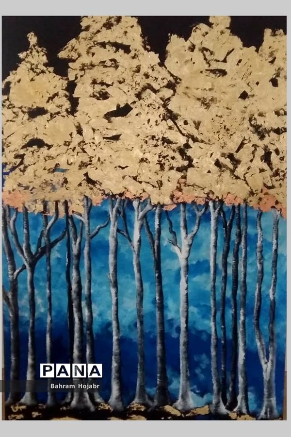 نمایشگاه مجازی آثار نقاشی و طراحی بهرام هژبر، معلم هنرمند اهل گله‌دار