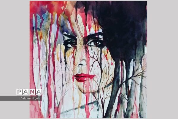 نمایشگاه مجازی آثار نقاشی و طراحی بهرام هژبر، معلم هنرمند اهل گله‌دار