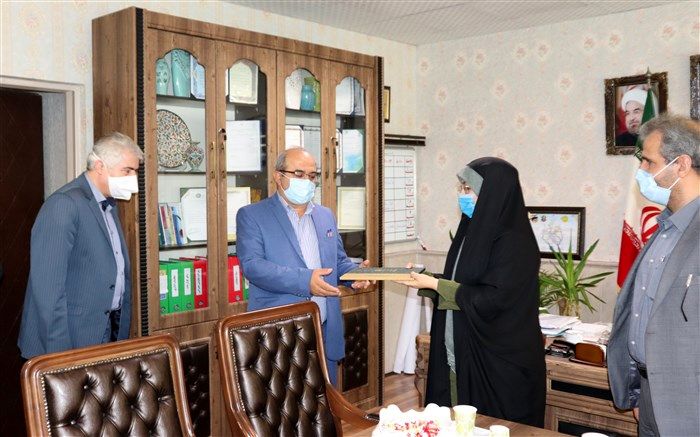 تکریم و معارفه رئیس اداره امور مالیاتی شهرستان قدس