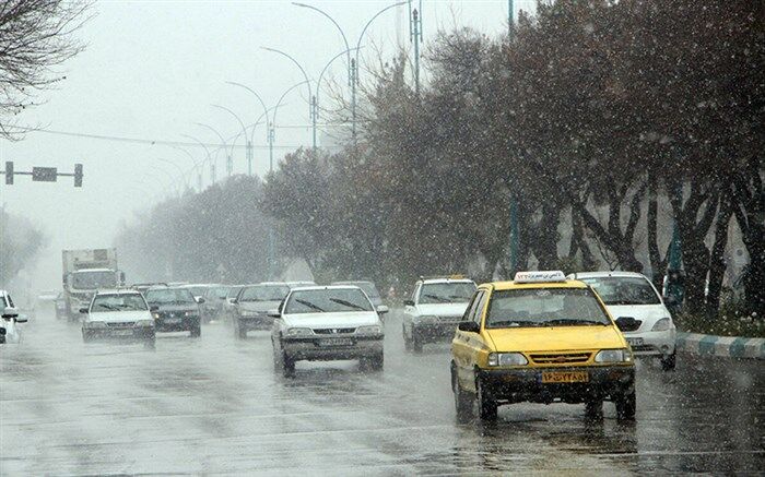 جاده‌های سه استان بارانی است