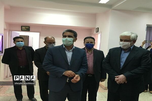 بازدید از روند ثبت نام و بازگشایی مدارس آموزش و پرورش ناحیه یک شهرری