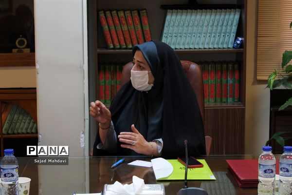 دیدار نمایندگان مجلس دانش‌آموزی مازندران با استاندار