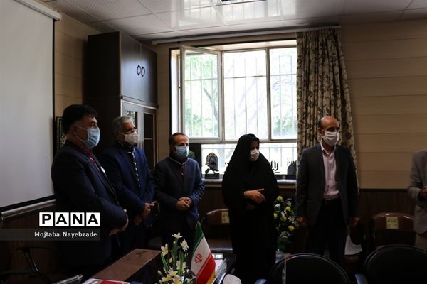 مراسم تجلیل فعالان سازمان دانش آموزی قوچان