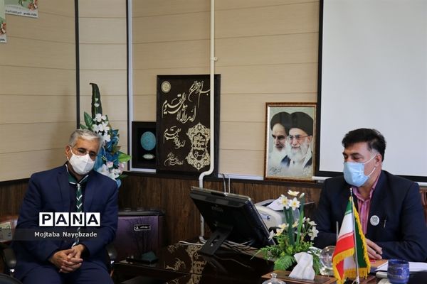 مراسم تجلیل فعالان سازمان دانش آموزی قوچان