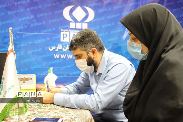 جلسه ویدئو کنفرانس مجمع اعضاء سازمان دانش آموزی استان فارس