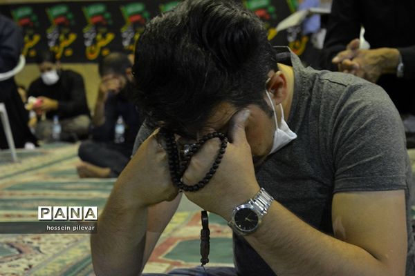 مراسم دهه اول محرم در مسجد امام حسین (ع) بیرجند  خراسان جنوبی