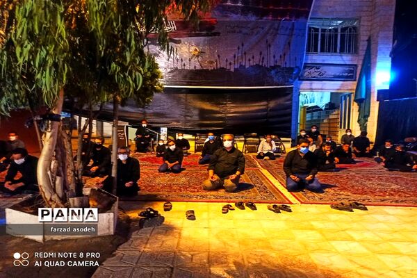 برگزاری  مراسم عزاداری  شب های ماه محرم درروستای فروتقه کاشمر