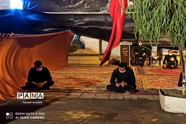برگزاری  مراسم عزاداری  شب های ماه محرم درروستای فروتقه کاشمر