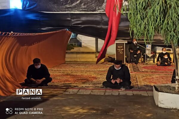 برگزاری  مراسم عزاداری  شب های ماه محرم درروستای فروتقه کاشمر