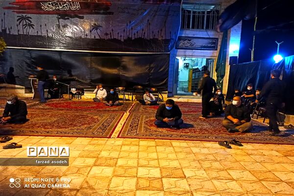 برگزاری  مراسم عزاداری  شب های ماه محرم درروستای فروتقه کاشمر