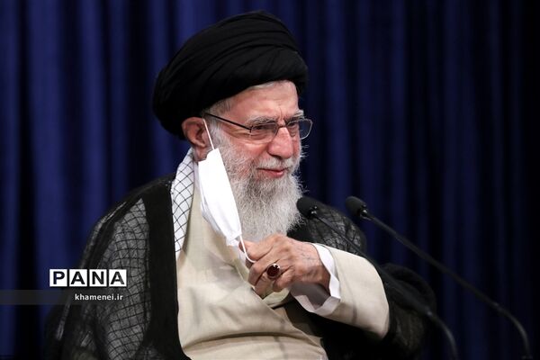 سخنرانی رهبر انقلاب در ارتباط تصویری با جلسه هیات دولت