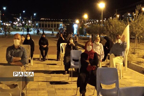 برگزاری مراسم عزاداری در جاده سلامت شهرستان بیرجند