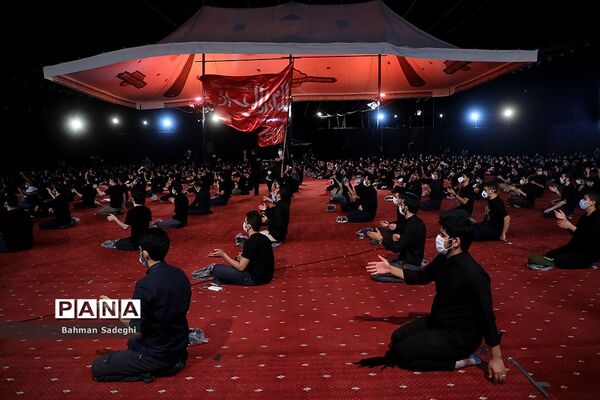 عزاداری شب چهارم  محرم در پادگان ۰۶ ارتش