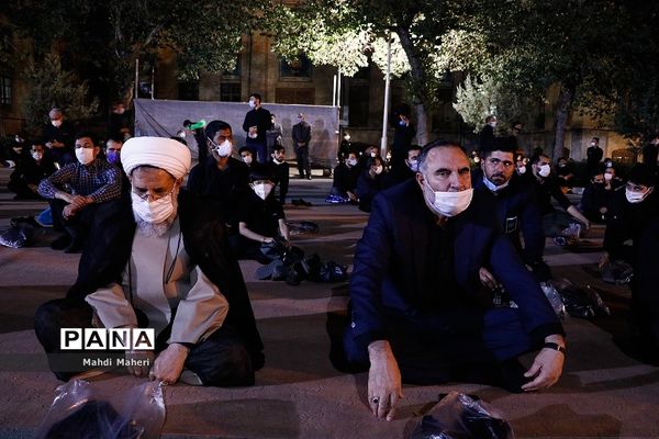 عزاداری حسینی در دانشگاه امام علی (ع)