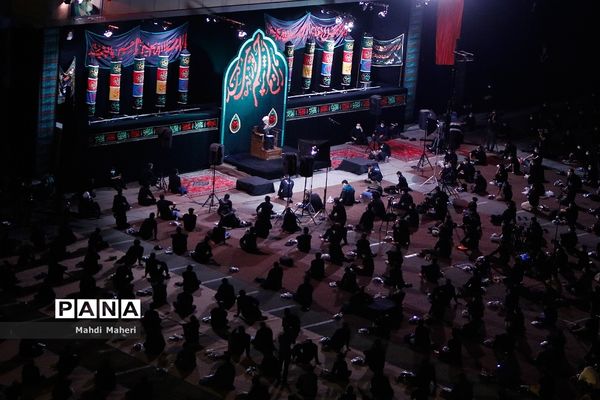 عزاداری حسینی در دانشگاه امام علی (ع)