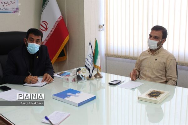 جلسه هماهنگی برگزاری دوره تربیت مربی نهج البلاغه در آموزش و پرورش استان بوشهر