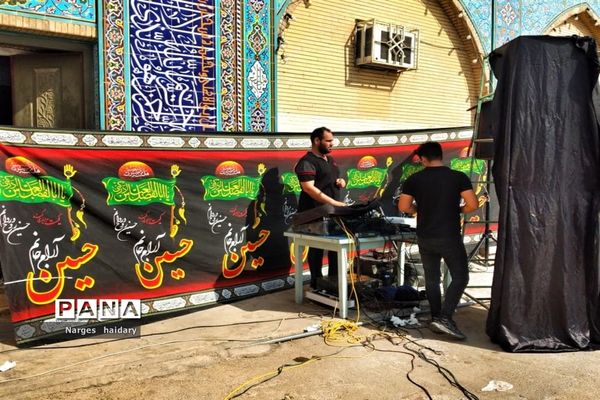 مراسم روز عاشورا در شهرستان امیدیه