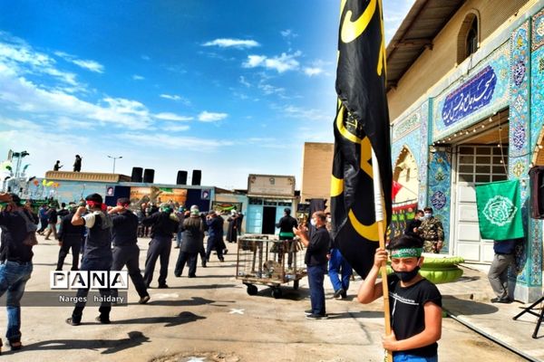 مراسم روز عاشورا در شهرستان امیدیه