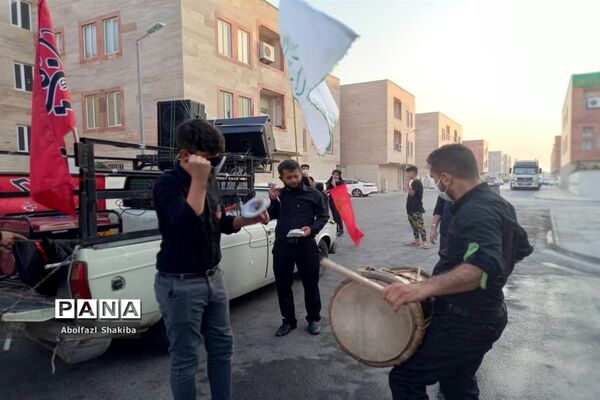عزاداری  تاسوعا و عاشورای حسینی  هیئت منتظران حضرت مهدی (عجّ) بوشهر