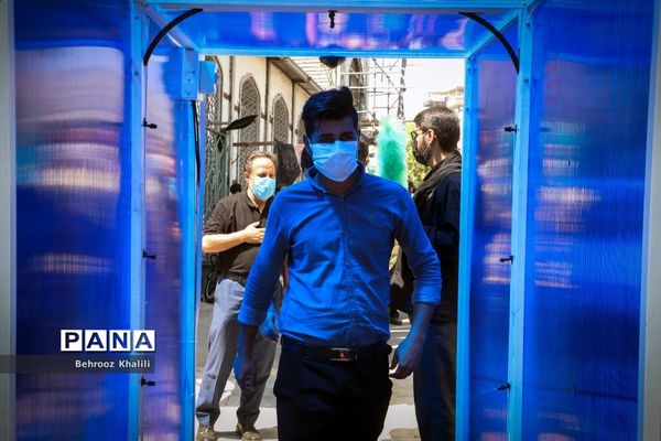 عزاداری ظهر عاشورای حسینی در امام زاده صالح (ع)