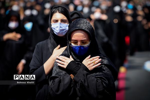 عزاداری ظهر عاشورای حسینی در امام زاده صالح (ع)