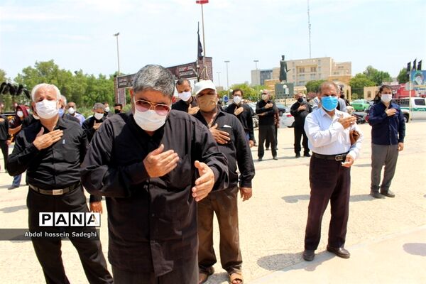 نماز ظهر عاشورا  در بوشهر