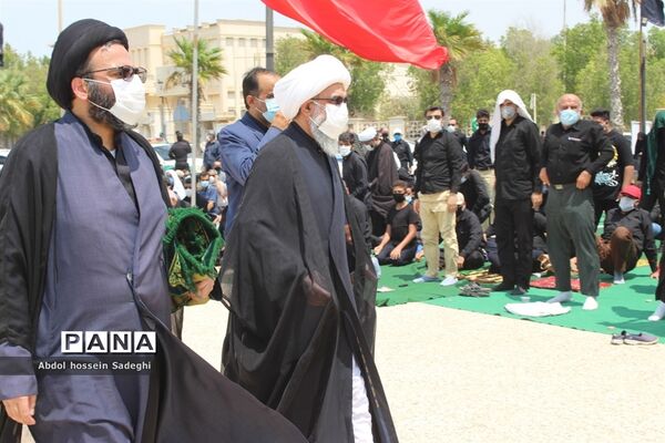 نماز ظهر عاشورا  در بوشهر
