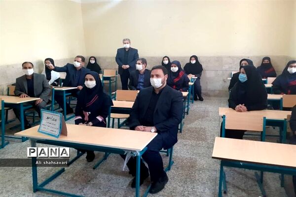 مانور نمادین بازگشایی مدارس