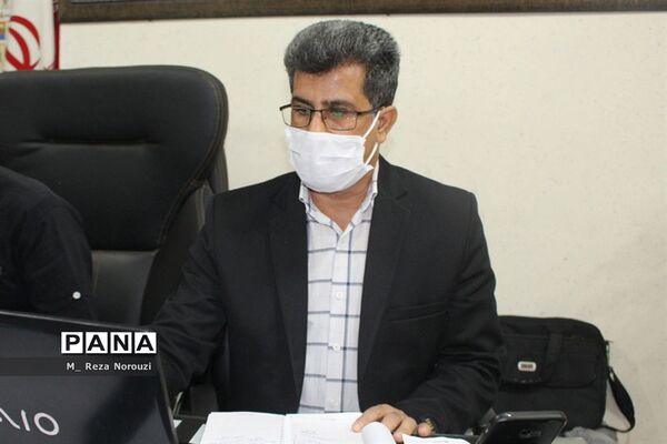 ویدئو کنفرانس پروژه ملی کنترل وزن و چاقی دانش آموزان  اداره کل آموزش و پرورش استان بوشهر