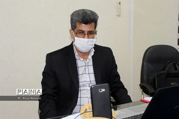 ویدئو کنفرانس پروژه ملی کنترل وزن و چاقی دانش آموزان  اداره کل آموزش و پرورش استان بوشهر