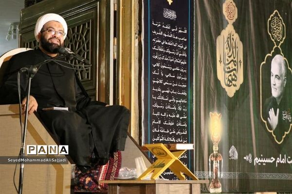 مراسم سوگواری ابا عبدالله(ع) در امامزادگان باقریه بیرجند