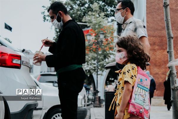 ایستگاه صلواتی ماشین‌نویسی محرم در ساری