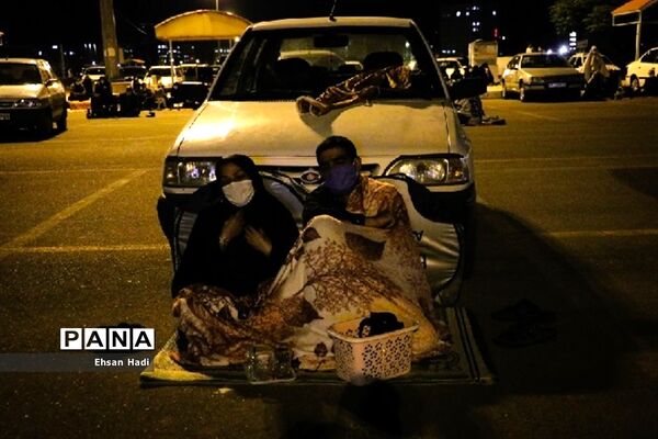 مراسم عزاداری در جمعه بازار خودرو مشهد