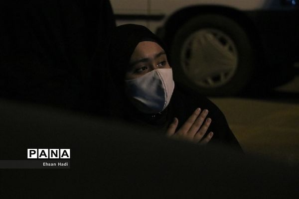 مراسم عزاداری در جمعه بازار خودرو مشهد