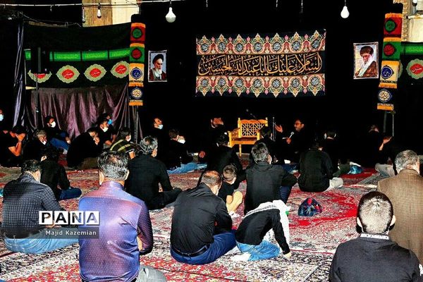 برگزاری مراسم سوگواری ایام محرم در سازمان دانش آموزی استان همدان